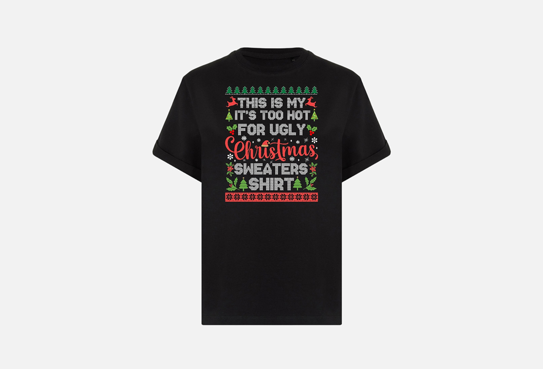 Изображение товара Стильная женская футболка URBN WILD с DTF принтом из хлопка и лайкры