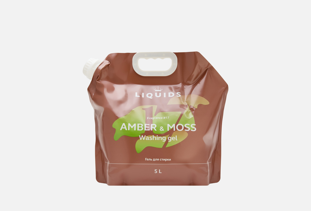 Изображение товара Гель для стирки liquids Амбра и мох
