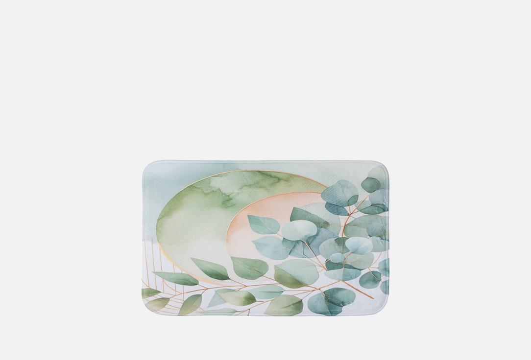 Изображение товара Коврик для ванной JoyArty Листва при луне, 52х77см