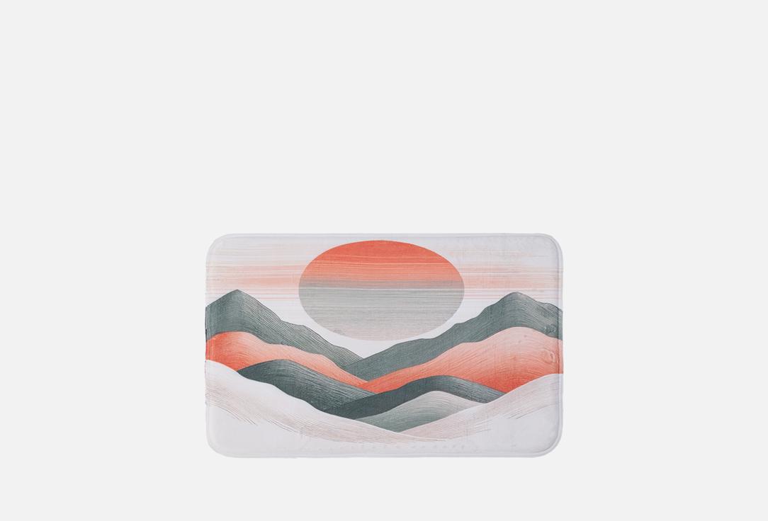 Изображение товара Коврик для ванной JoyArty Солнце за горами, 52х77см