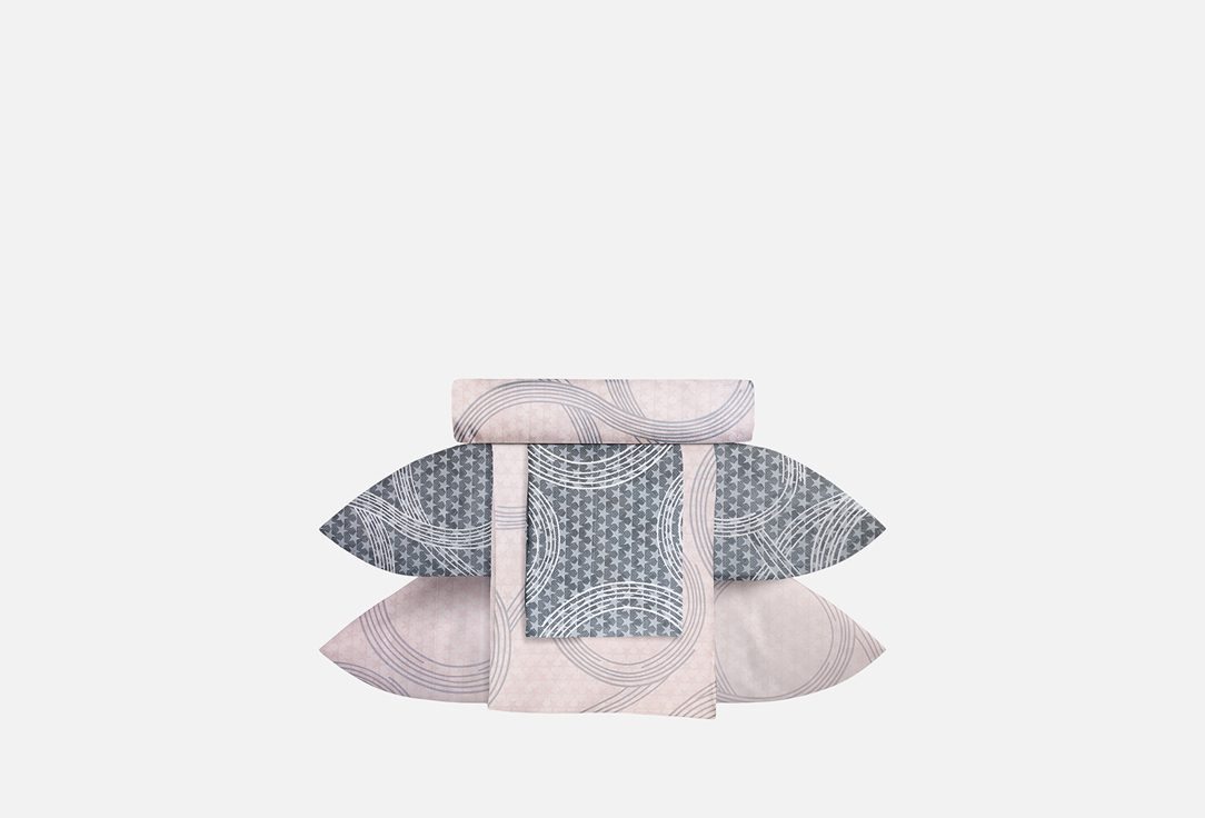 Изображение товара Комплект постельного белья ECOTEX Гармоника Солярис 1.5-спальный сатин России