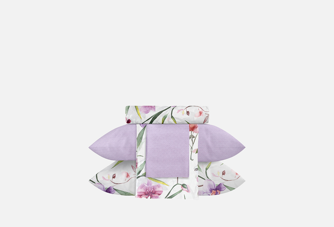 Изображение товара Комплект постельного белья ECOTEX Гармоника Мильтония 2-спальный сатин хлопок