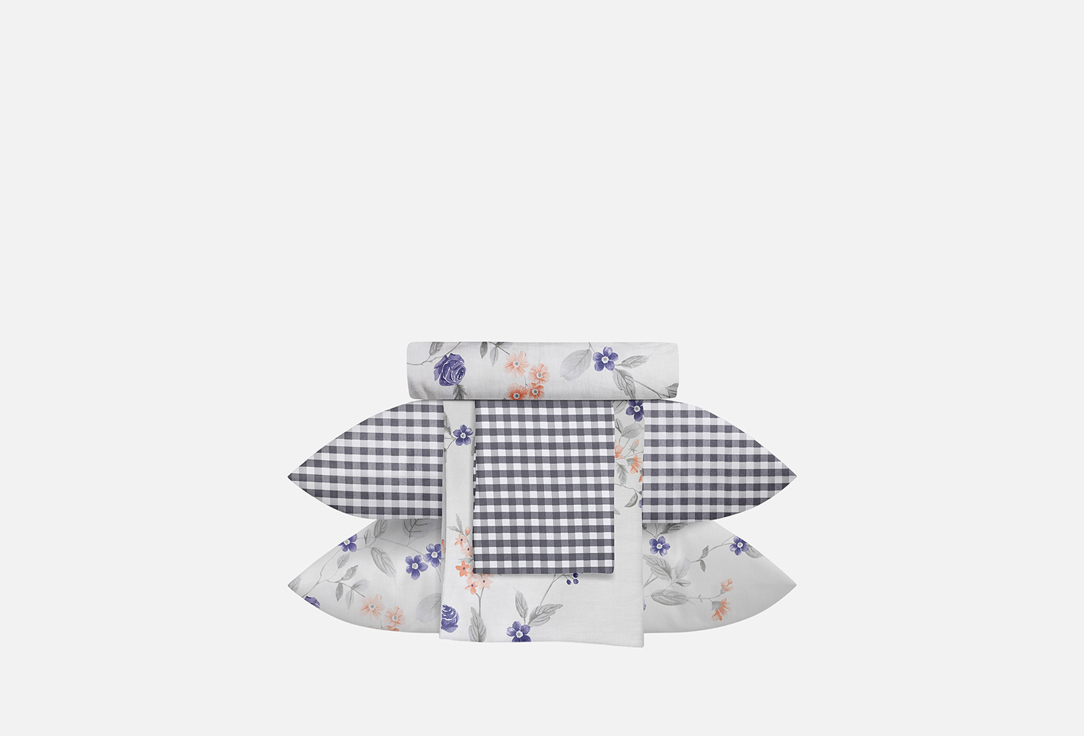 Изображение товара Комплект постельного белья ECOTEX Гармоника Эмилия Евро сатин 240х260