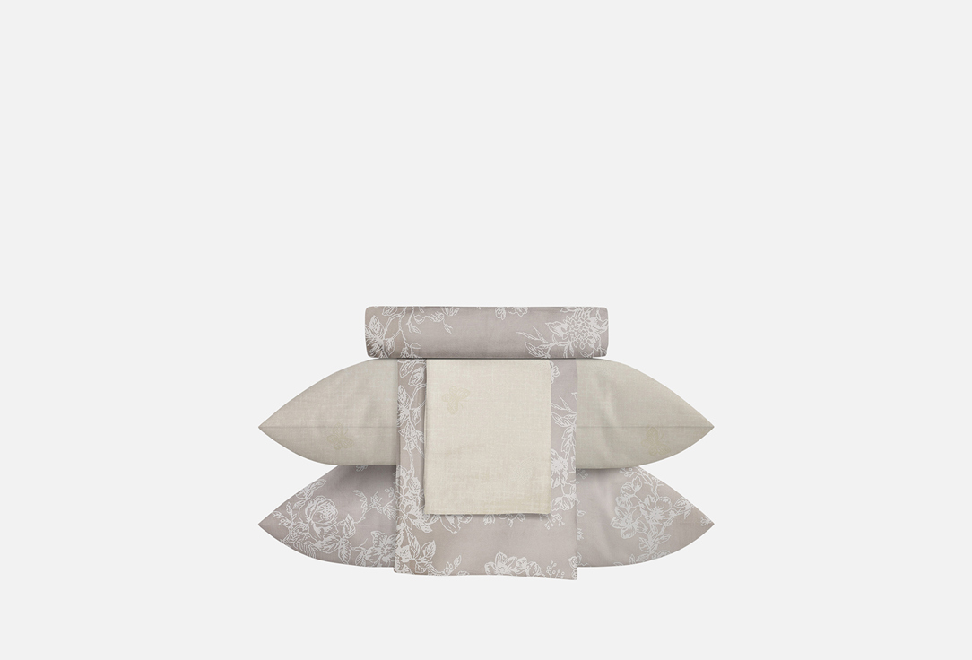 Изображение товара Комплект постельного белья ECOTEX Гармоника Рошель, евро, сатин, хлопок