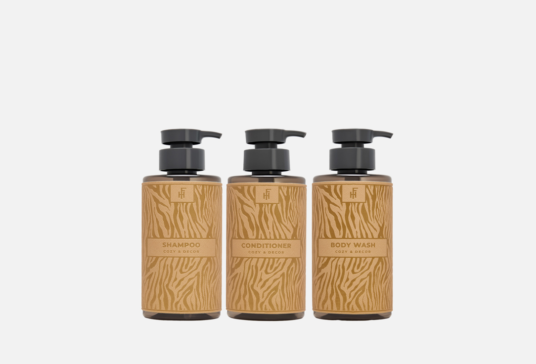 Изображение товара Набор дозаторов для ванной FlexHome бежевый