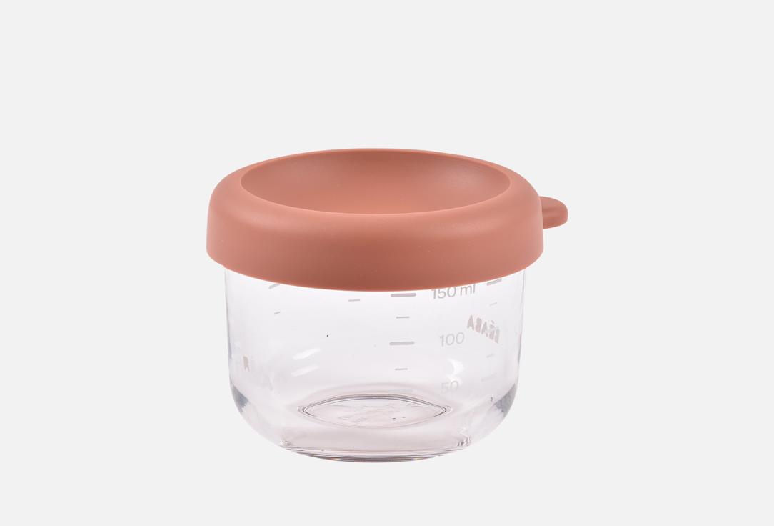 

Контейнер стеклянный для хранения продуктов BEABA, Прозрачный, С крышкой, TERRACOTTA 1 шт