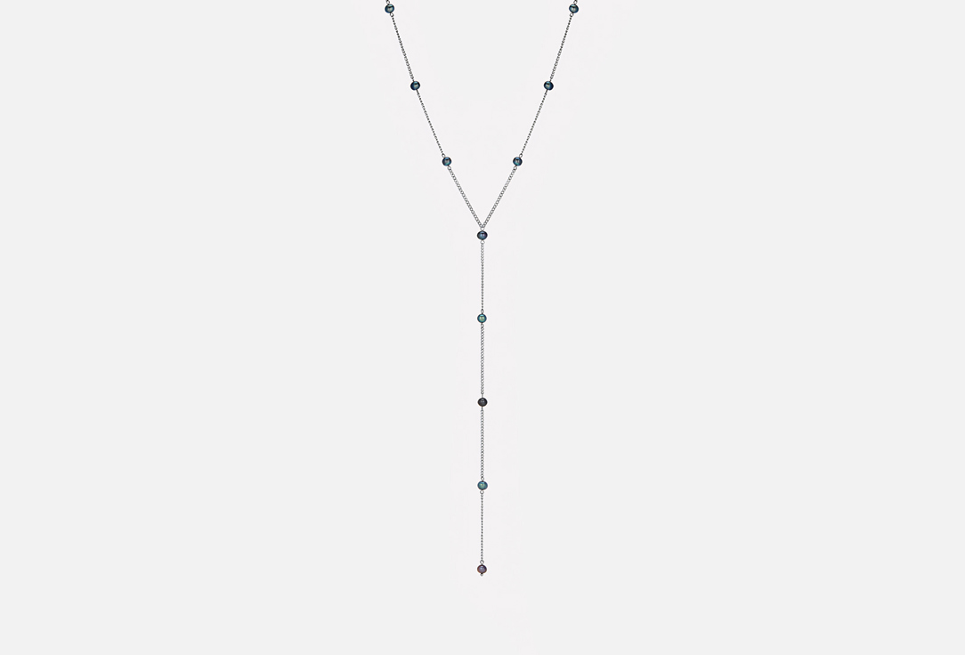 Изображение товара колье Koshika с черным жемчугом