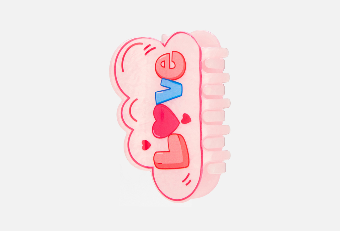 

Заколка для волос RONDA, С надписью Love 1 шт