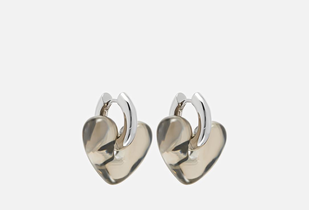 

Серьги-трансформер ФЕТИШ, Secrets color silver 2 шт