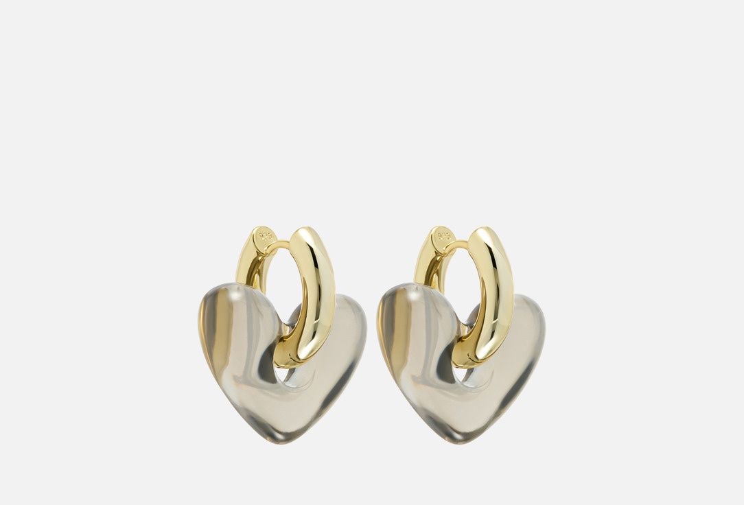 

Серьги-трансформер ФЕТИШ, Secrets gray 2 шт