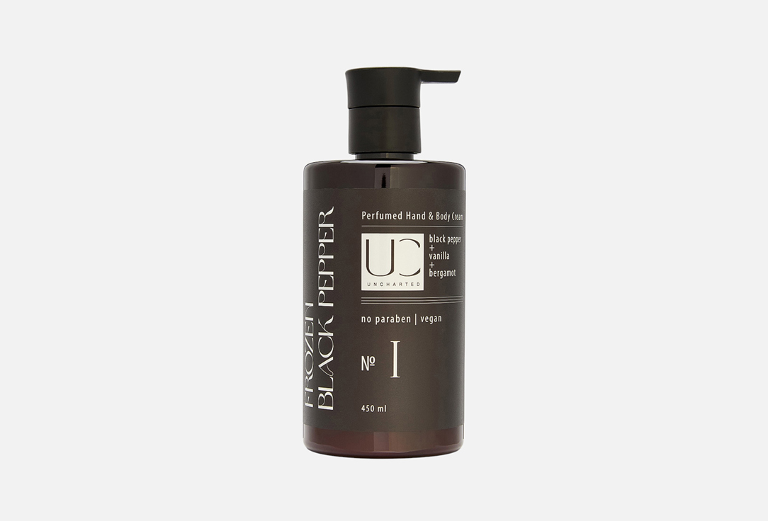 Изображение товара Парфюмированный крем для рук и тела UNCHARTED black pepper, vanilla, bergamot