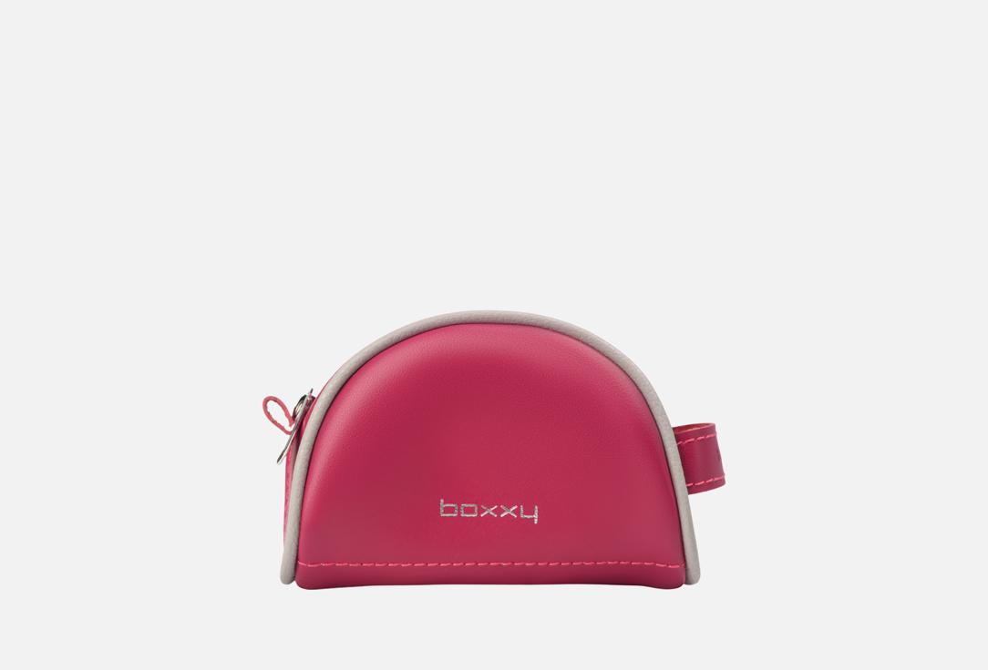 Изображение товара Косметичка Boxxy mini розовая из кожи для мелочей 19,5х7х12 см
