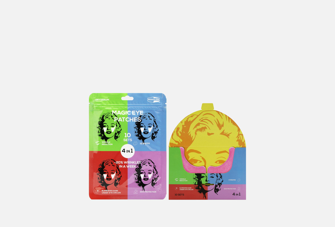 Изображение товара Патчи для глаз с сухой сывороткой из микроволокон DrySerum MAGIC EYE PATCHES