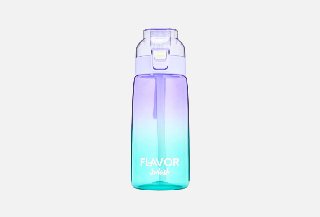 Изображение товара Бутылка для воды Flavor Splash с ароматическими картриджами, фиолетово-зеленая