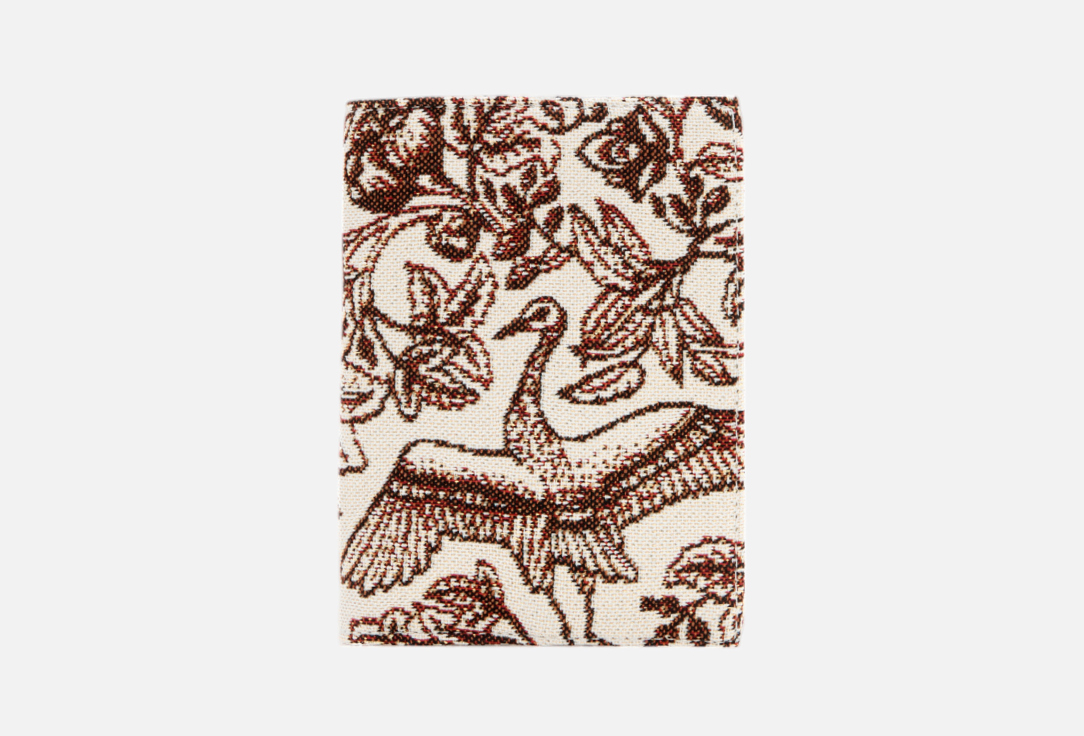 

Обложка для паспорта VUA-LYA, Принт, Вуа-ля бордо