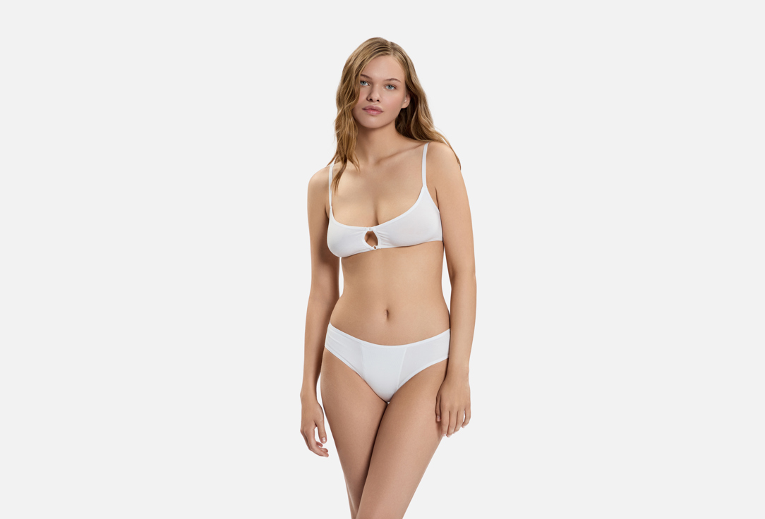 Изображение товара Трусы слипы с заниженной посадкой PYGMY Белый