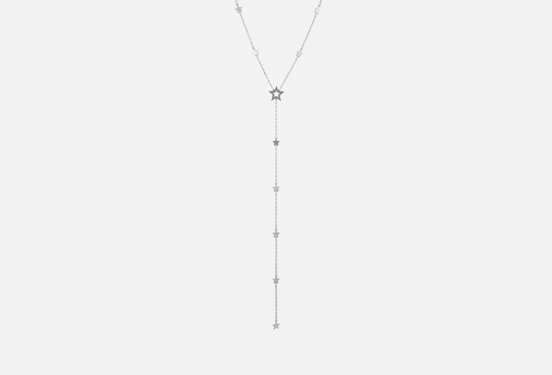 колье ATTRIBUTE SHOP Tie with stars silver 1 шт