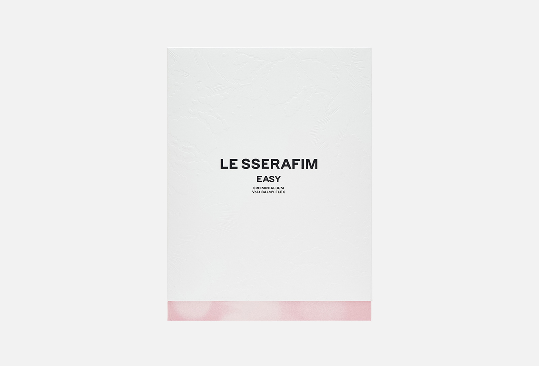 

Музыкальный альбом STARS STORE, LE SSERAFIM - 3rd Mini Album EASY Vol.1 Ver. 1 шт