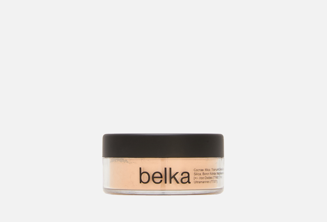Изображение товара Рассыпчатая пудра-основа Belka mineral SPF20 для лица 6 г Medium03 бежевый с желтым подтоном