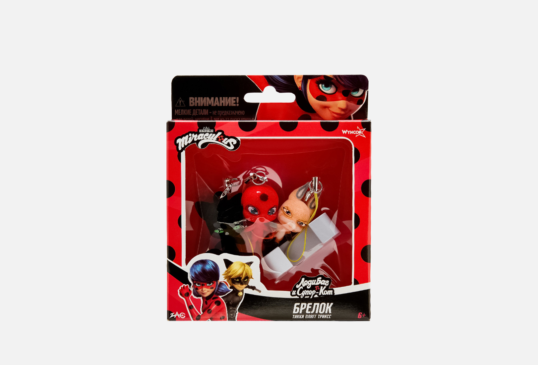 Изображение товара Набор фигурок Miraculous Квами Тикки, Плагг, Триккс Леди Баг и Супер Кот