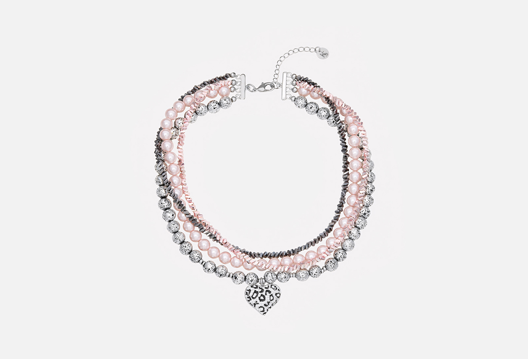 Изображение товара Колье Katerina Shepelenko многорядное Pink Leopard
