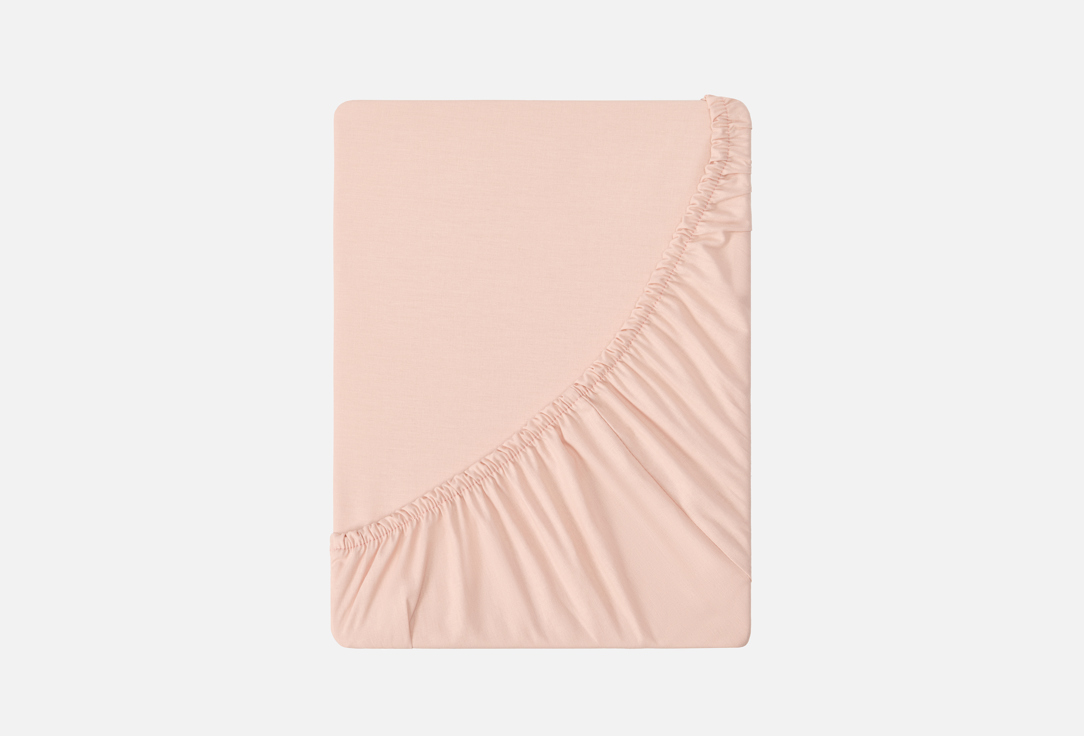 Простыня на резинке SONNO Aesthetic, пыльная роза, 140х200х30 1 шт