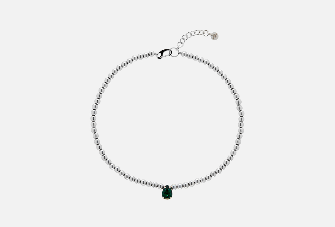 

Браслет MR&MRS WOLF, Green crystal 1 шт