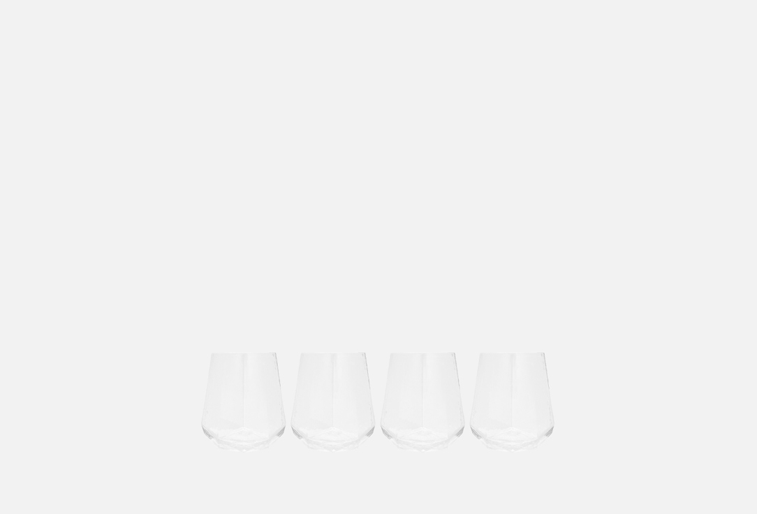 

Набор стаканов BILLIBARRI, Прозрачный, MANRESA 4 шт
