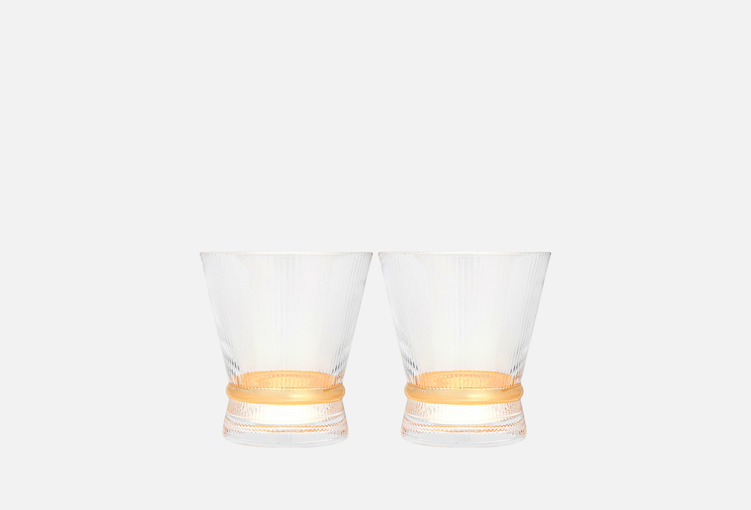 Изображение товара Стильный набор стаканов для виски Billibarri VERAI 2 шт 270 мл премиум стекло подарок
