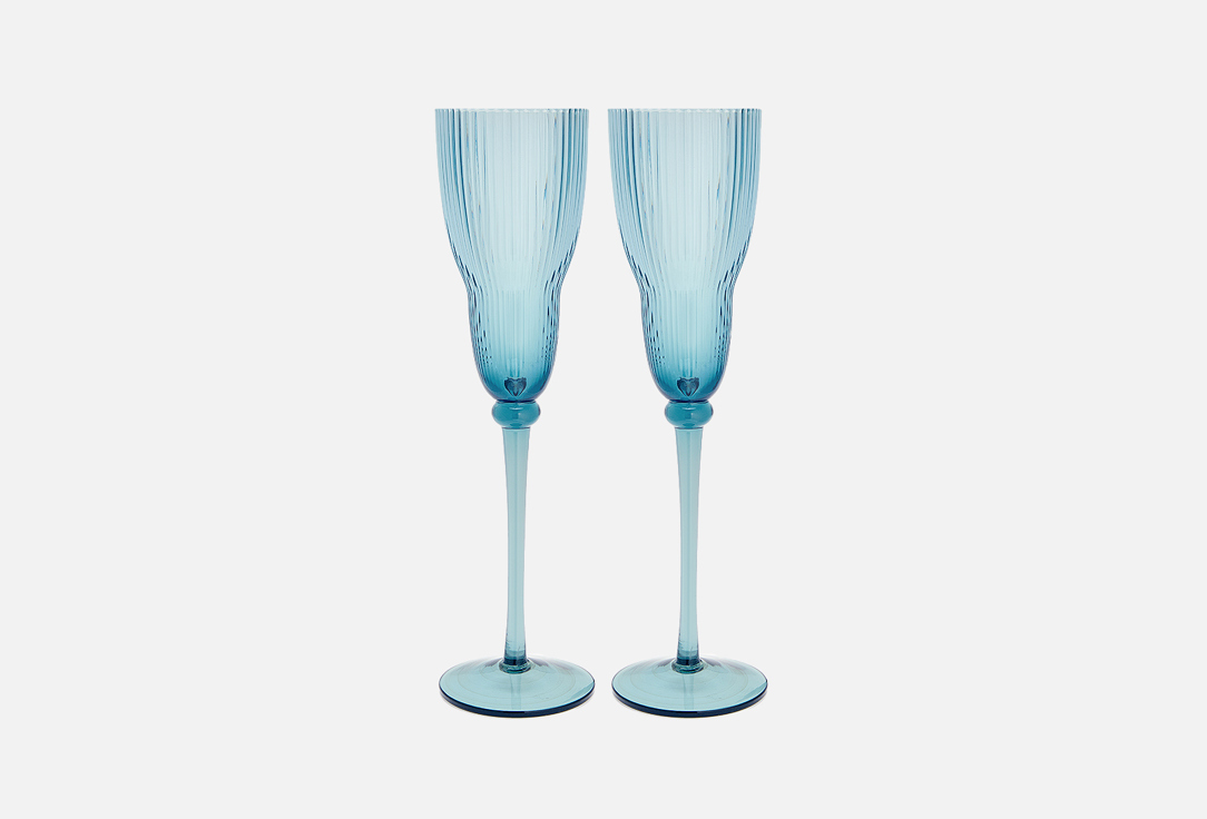 Изображение товара Набор бокалов для шампанского BILLIBARRI Nubina 190 мл 2 шт стекло Китай