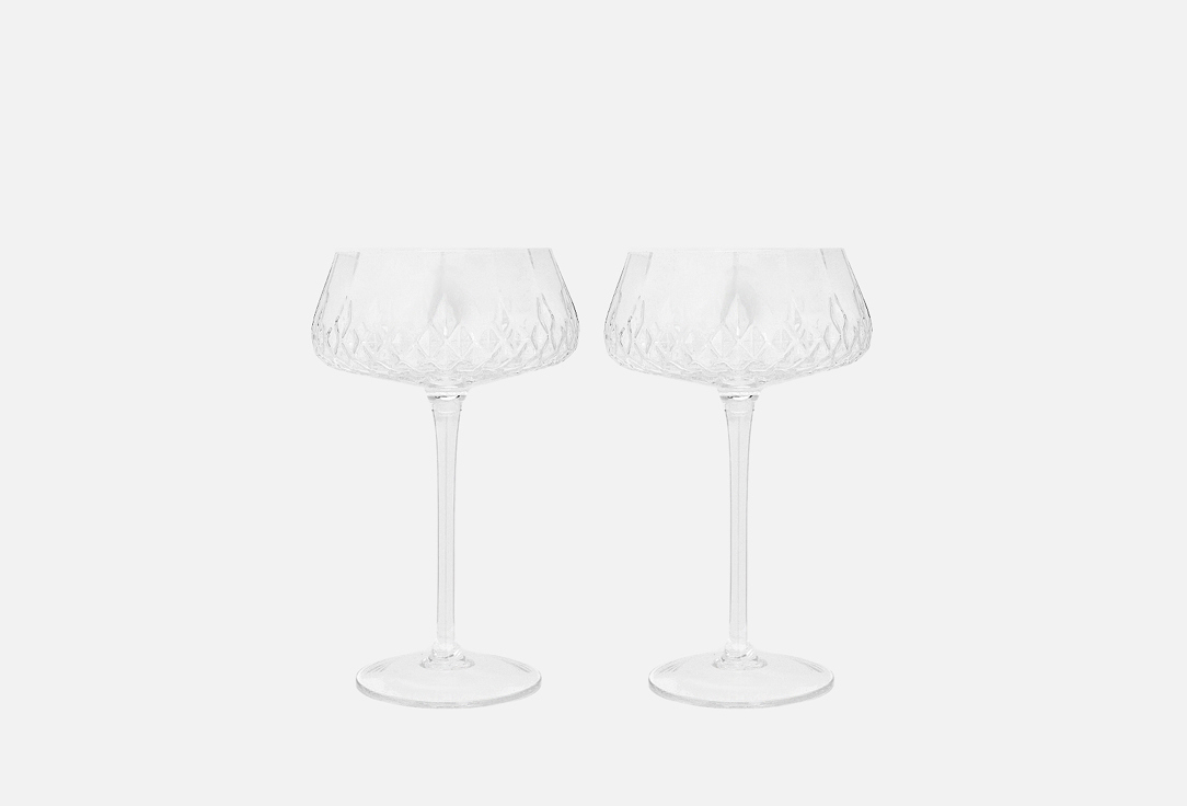 Изображение товара Набор бокалов для коктейлей BILLIBARRI Lamego 460 мл 2 шт из стекла для шампанского и коктейлей