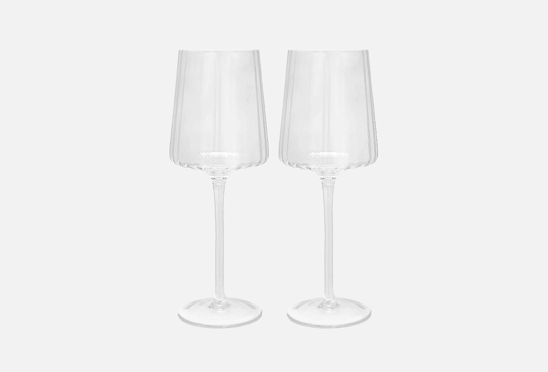 Изображение товара Набор бокалов для вина Billibarri Marvau 450 мл 2 шт элегантные из стекла