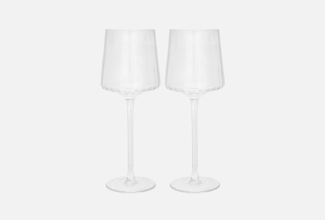 Изображение товара Набор бокалов для вина BILLIBARRI Marvau 2 шт. объем 350 мл прозрачное стекло