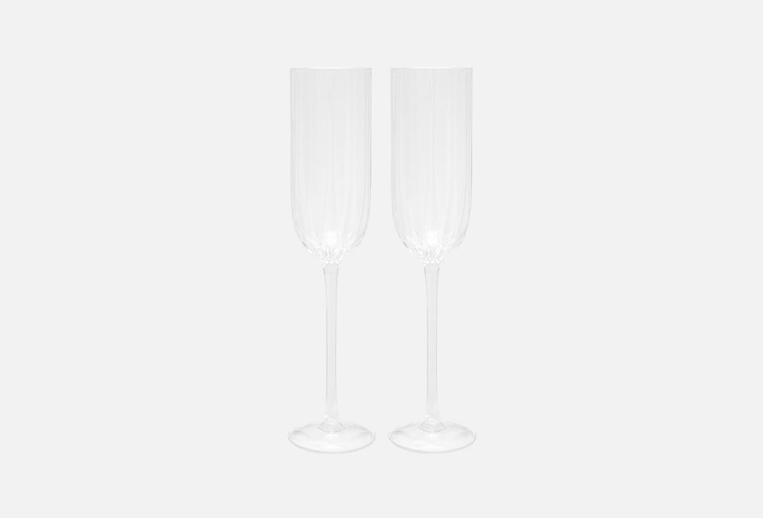 Изображение товара Набор бокалов для шампанского Billibarri Vanboyne 2 шт 230 мл стекло