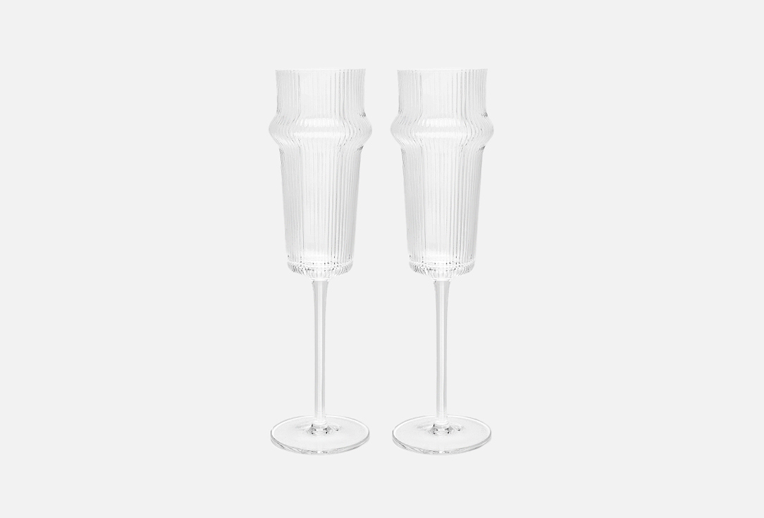 

Набор бокалов для шампанского BILLIBARRI, Прозрачный, Benalla 2 шт