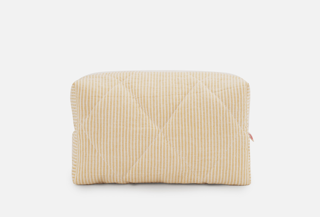 Изображение товара Косметичка Bee factory Maxi sandy 21x11x11 см для хранения косметики и аксессуаров