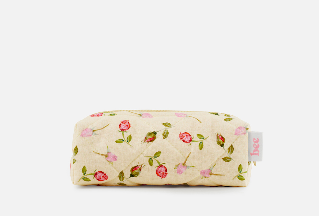 

Косметичка BEE FACTORY., Бежевый, Pencil case rose in lemon 1 шт
