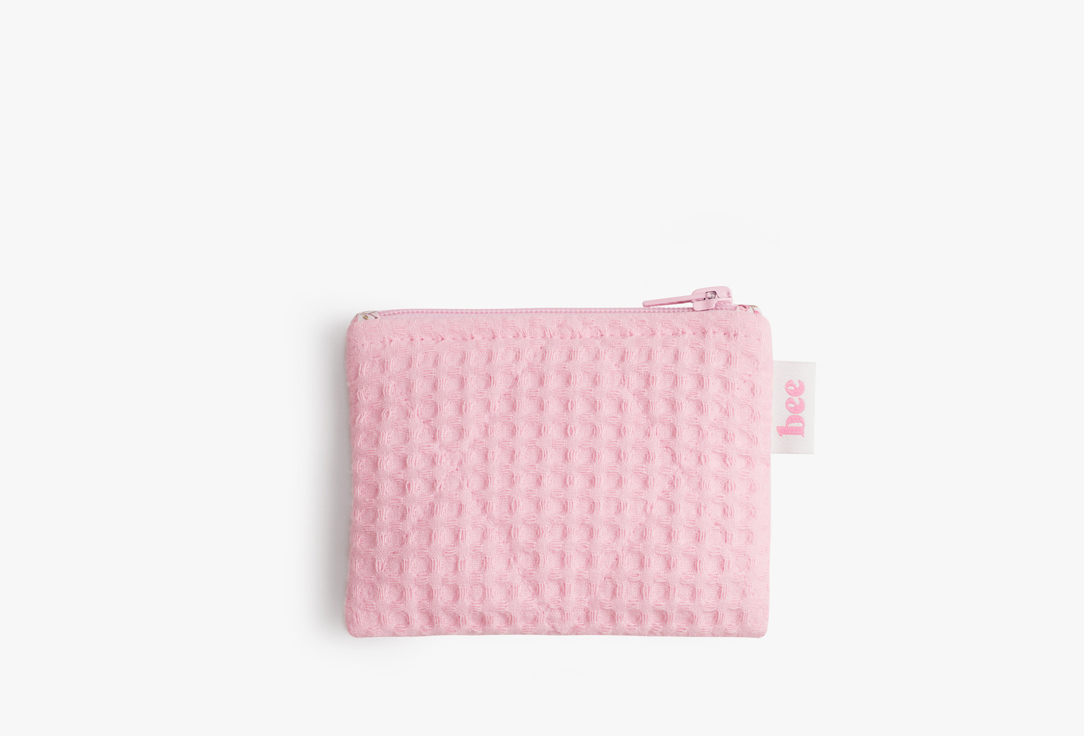 Изображение товара Косметичка Bee factory. Purse rose waffle