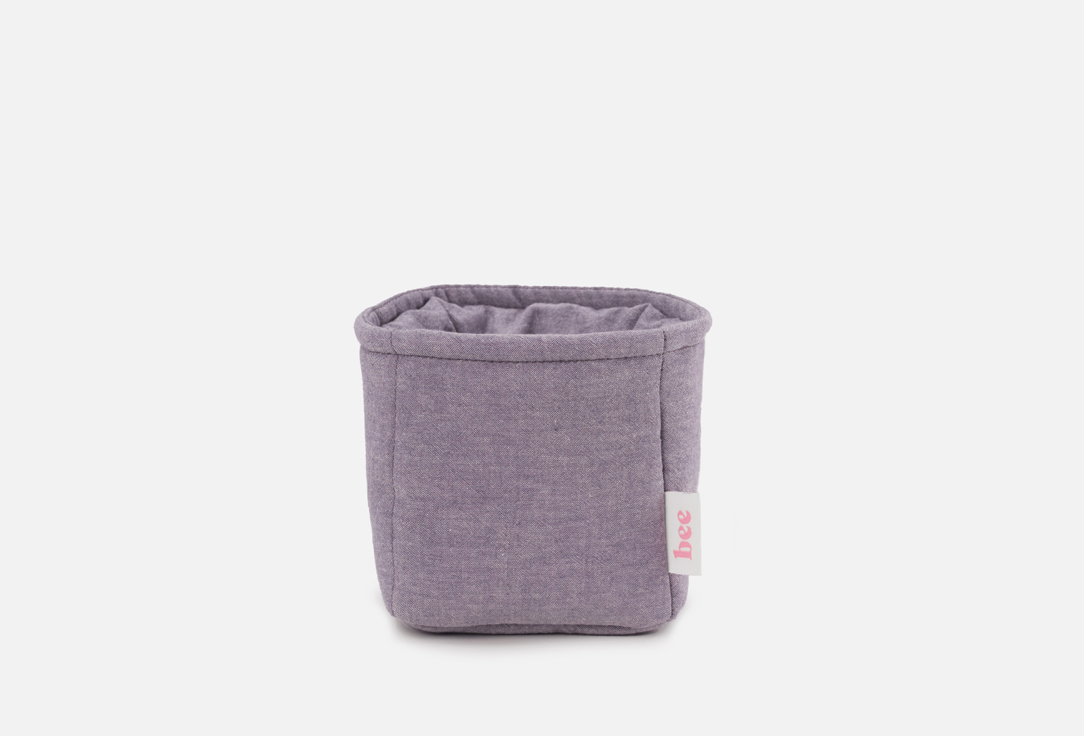 Изображение товара косметичка Bee factory. organizer plum