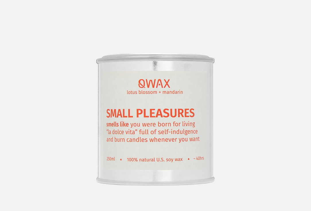 Изображение товара Ароматическая свеча qwax pleasures