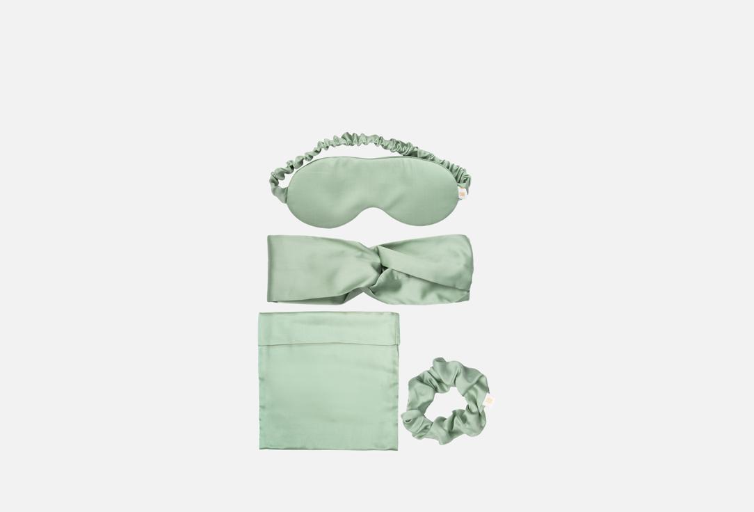 

набор для сна BELLEHOME, Зеленый, Shiny Tropic 4 шт