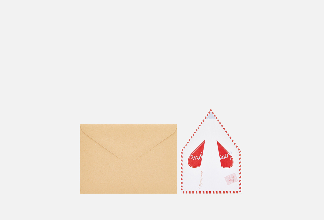 

Открытка O PAPER PAPER, Самолетик белый 1 шт