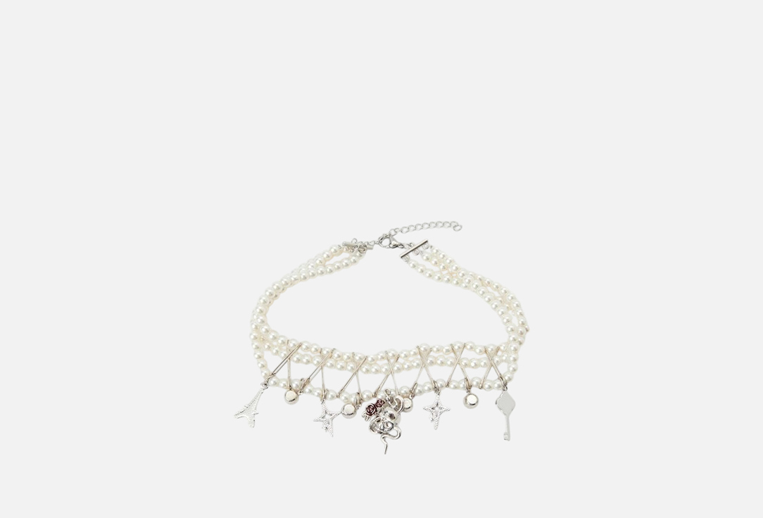 Изображение товара Колье PABUR STARS серебряный