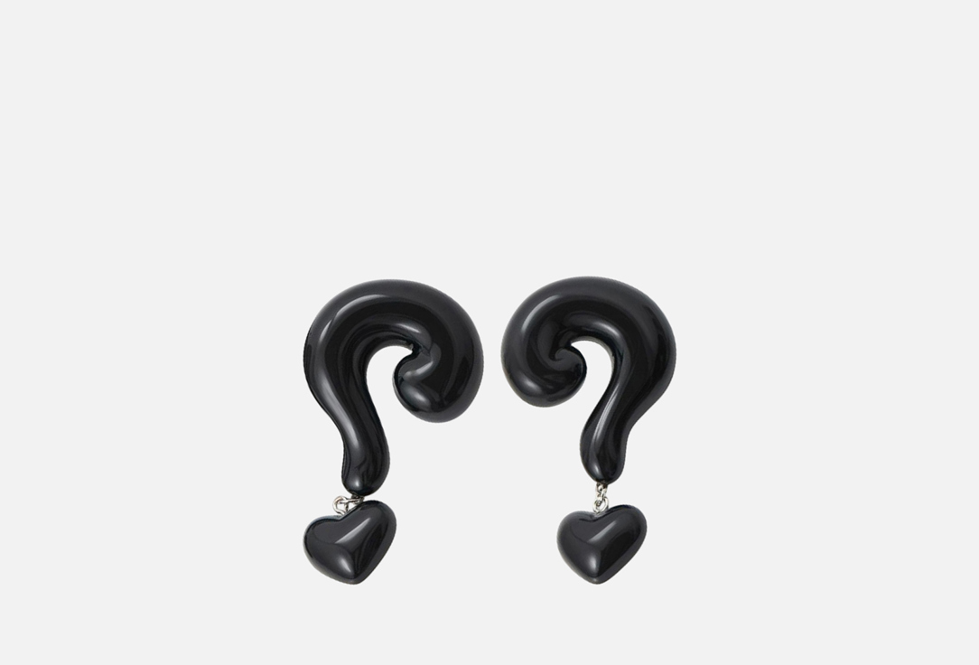 Изображение товара Серьги PABUR QUESTION черный