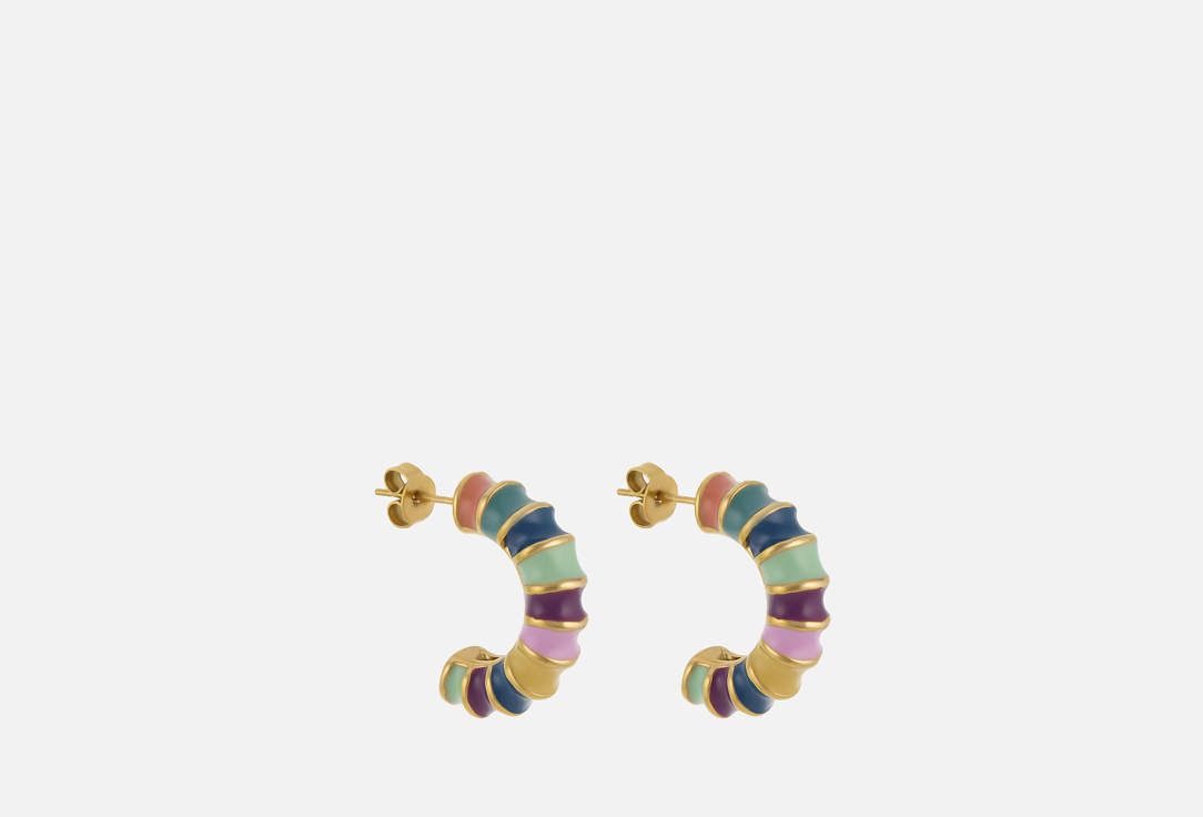 

Серьги KOMSI BRAND, Rainbow vibe 2 шт