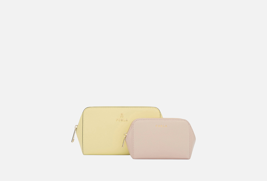 

Косметички FURLA, Розовый, CAMELIA M COSMETIC CASE SET
