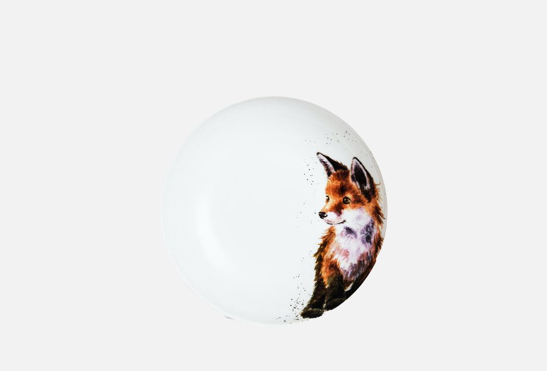 Изображение товара Тарелка для пасты Royal Worcester Забавная фауна Лиса 22 см Костяной фарфор
