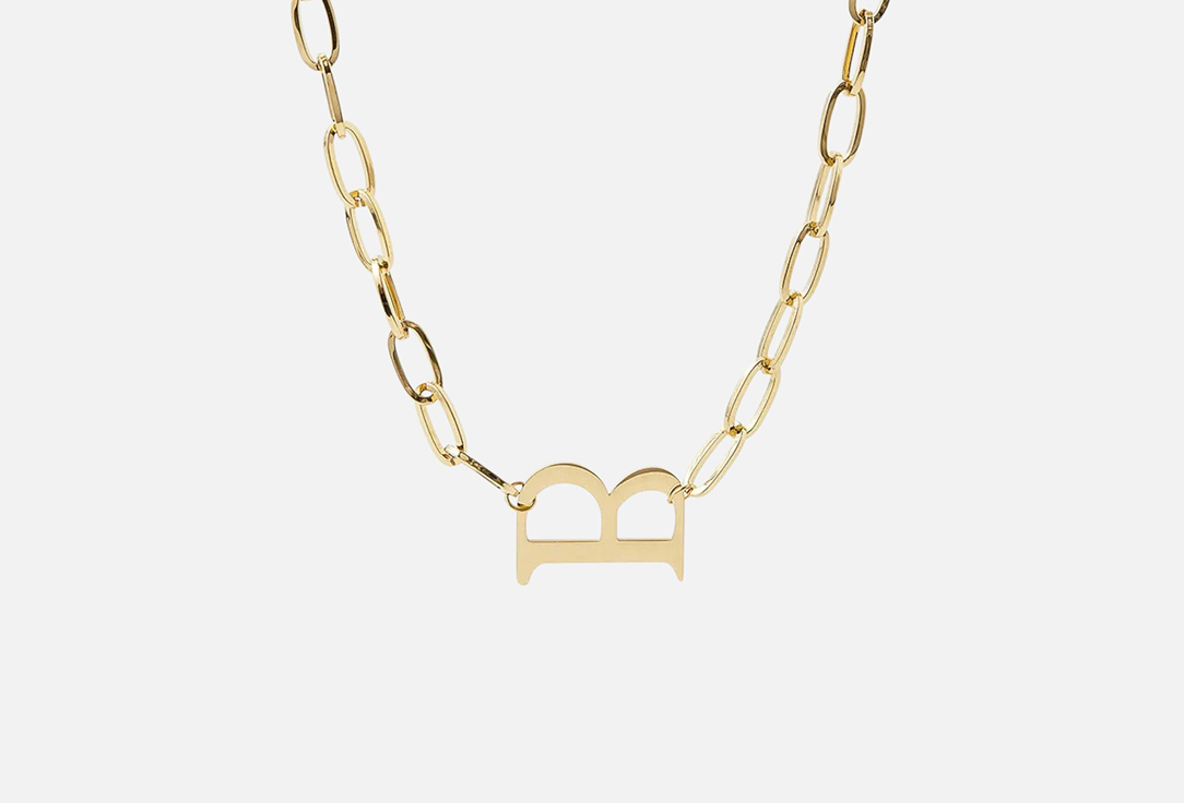 Изображение товара Колье Настроение женщины В из латунь с золотым покрытием, 44 см регулируемое