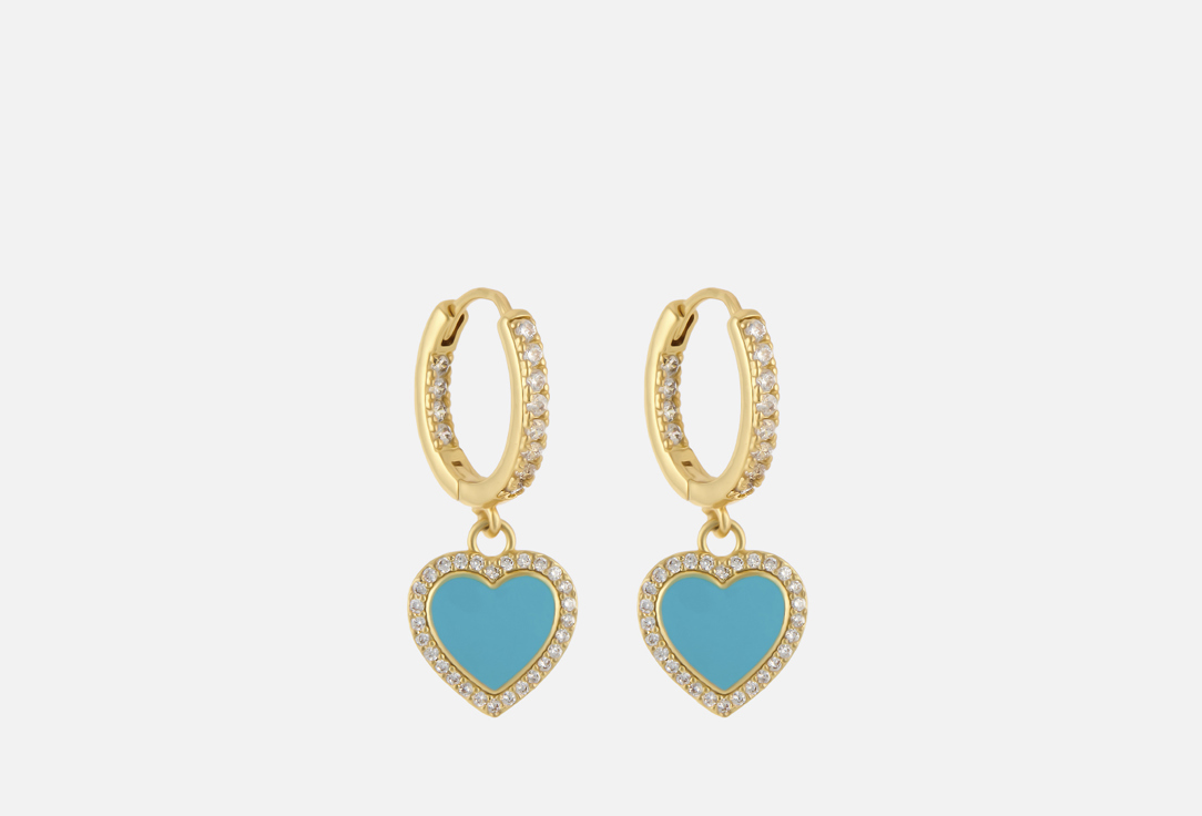 

Серьги KOMSI BRAND, Love 2 шт