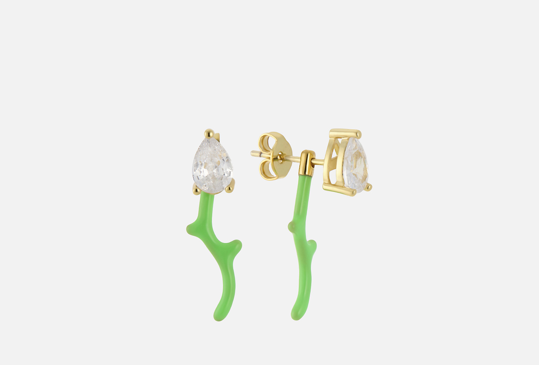 

Серьги KOMSI BRAND, Серьги Vivid 2 шт